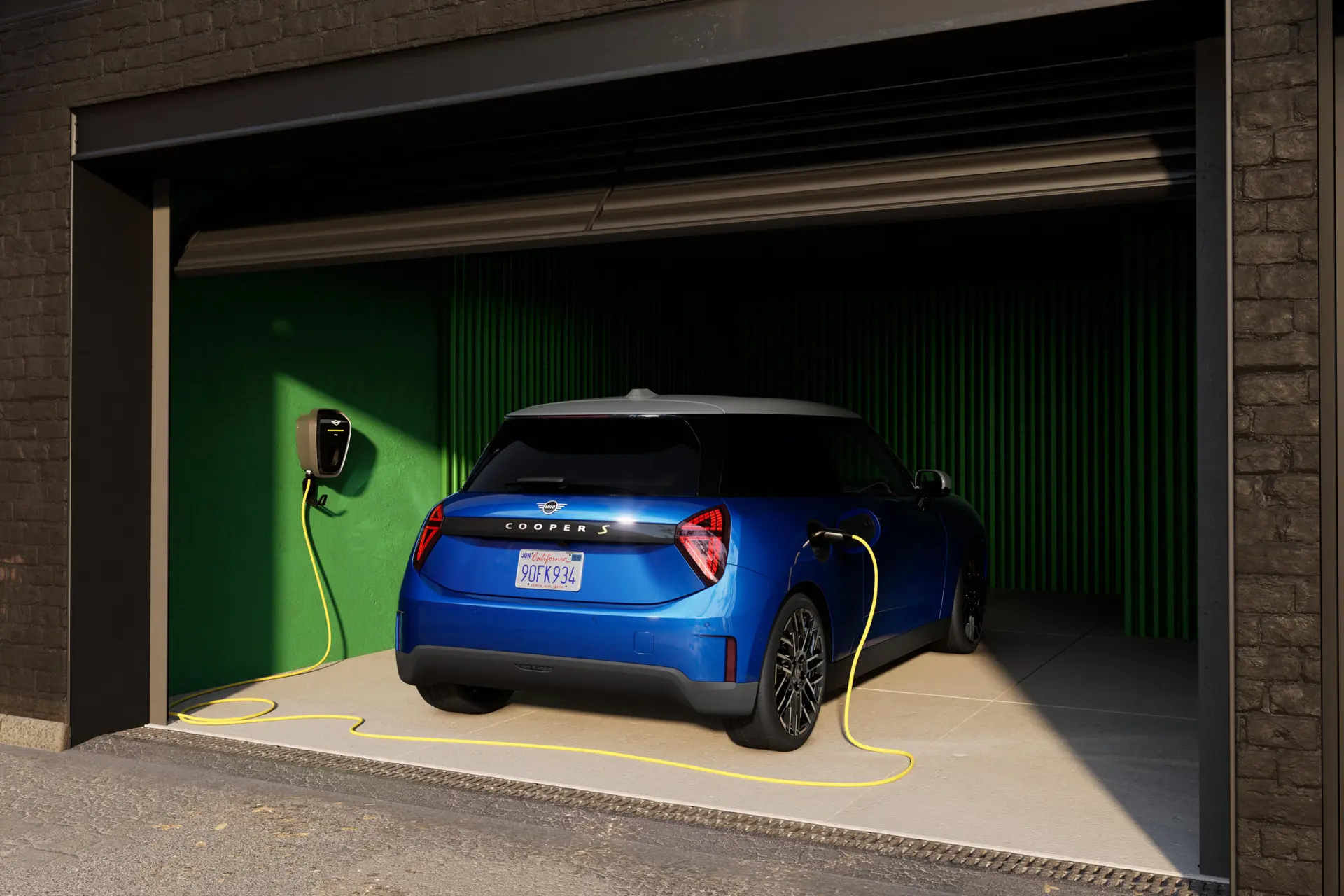 MINI Electric - charge - recharge à domicile