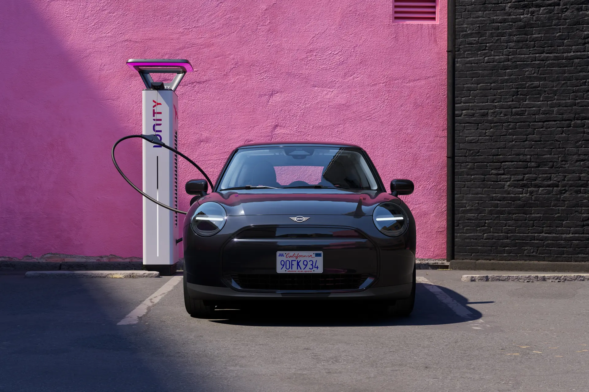 MINI Electric - charge - recharge au travail